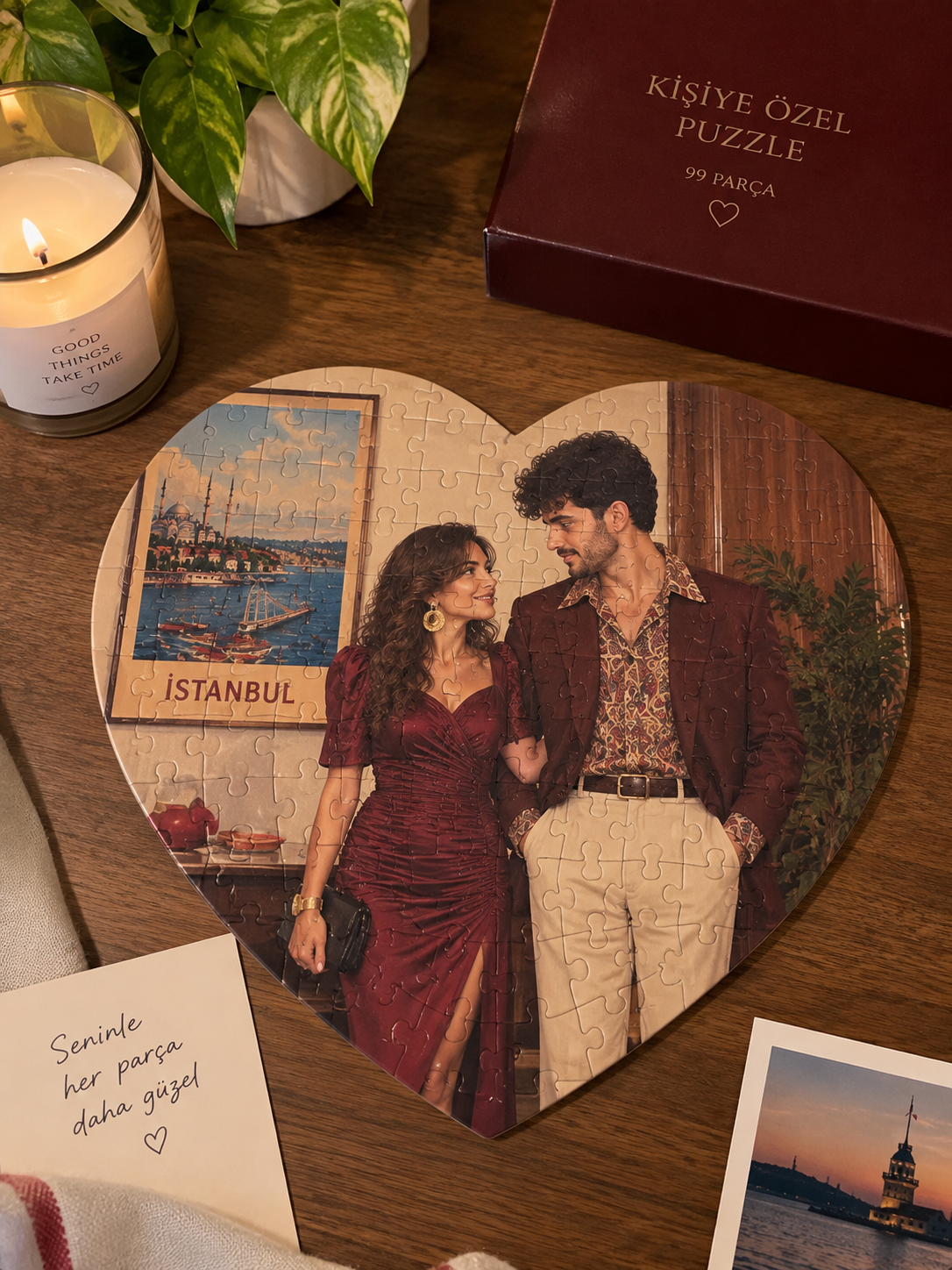 80'ler Kişiye Özel Fotoğraflı Puzzle